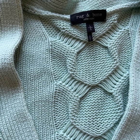 Rag & Bone mint cardigan - Picture 3 of 5